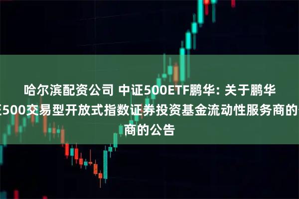 哈尔滨配资公司 中证500ETF鹏华: 关于鹏华中证500交易型开放式指数证券投资基金流动性服务商的公告