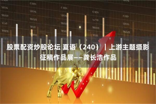 股票配资炒股论坛 夏语（240）｜上游主题摄影征稿作品展——龚长浩作品