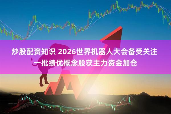 炒股配资知识 2026世界机器人大会备受关注 一批绩优概念股获主力资金加仓